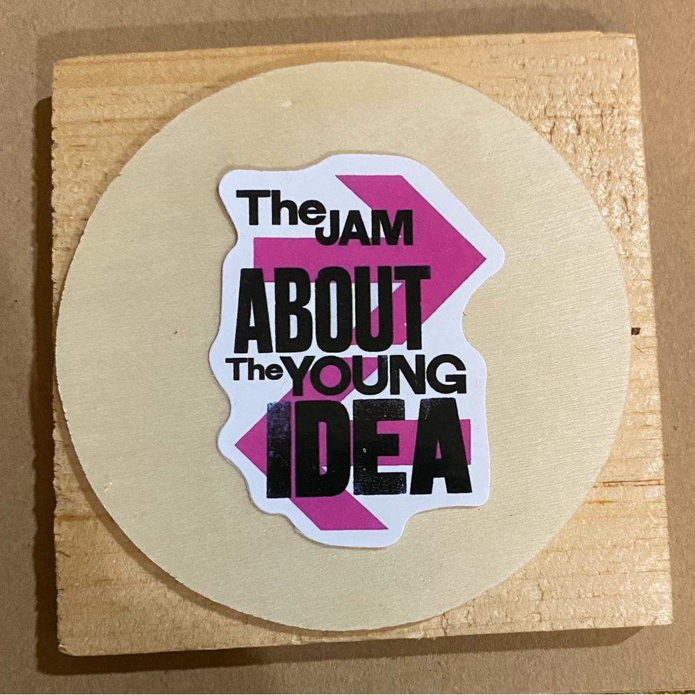 🌈20/$5🌈 The Jam About The Young Idea Sticker